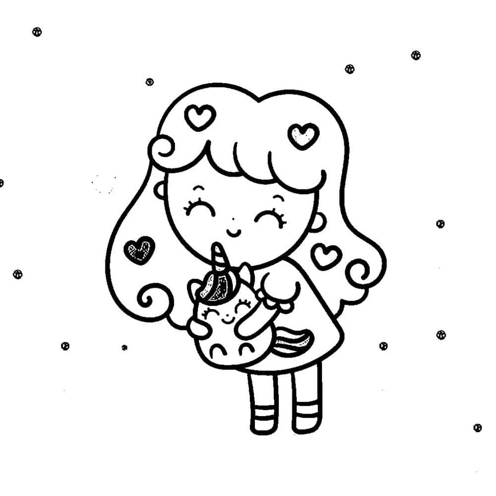 40 Desenhos Kawaii Divertidos para Colorir com Muitos Detalhes