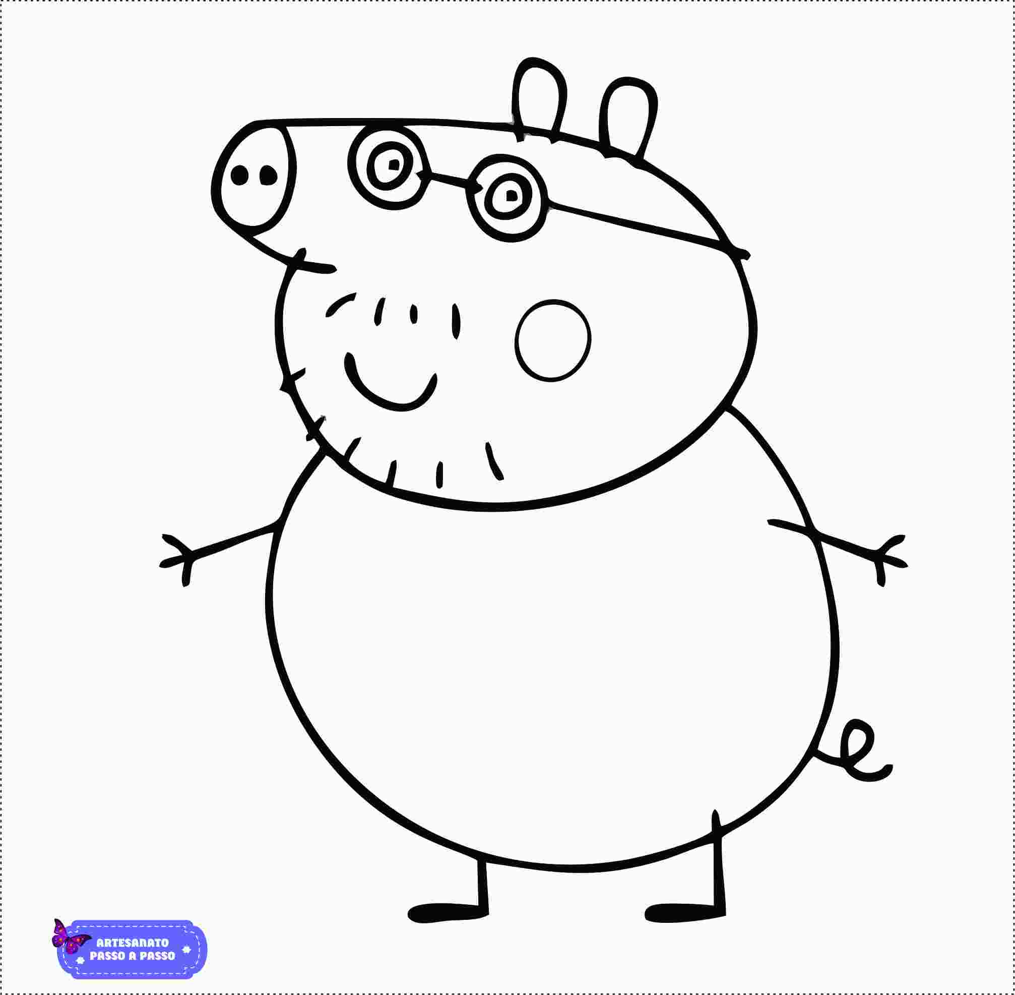90 Desenhos Peppa Pig para colorir - OrigamiAmi - Arte para toda a