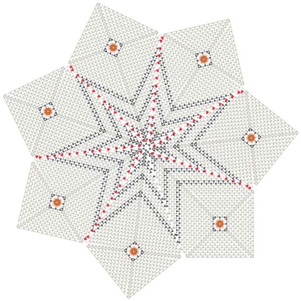 Tapete-ou-Manta-Estrela receita