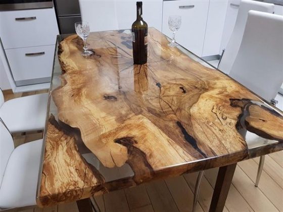 Mesa resinada: Modelos, decoração - Artesanato Passo a Passo!