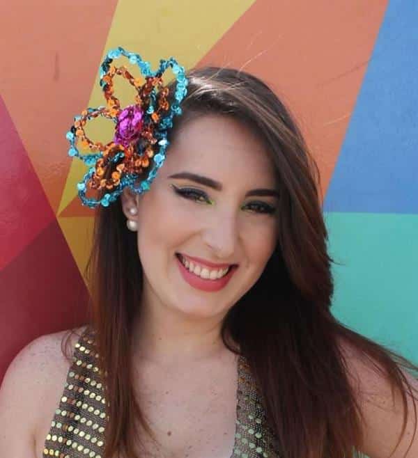 tiara de carnaval