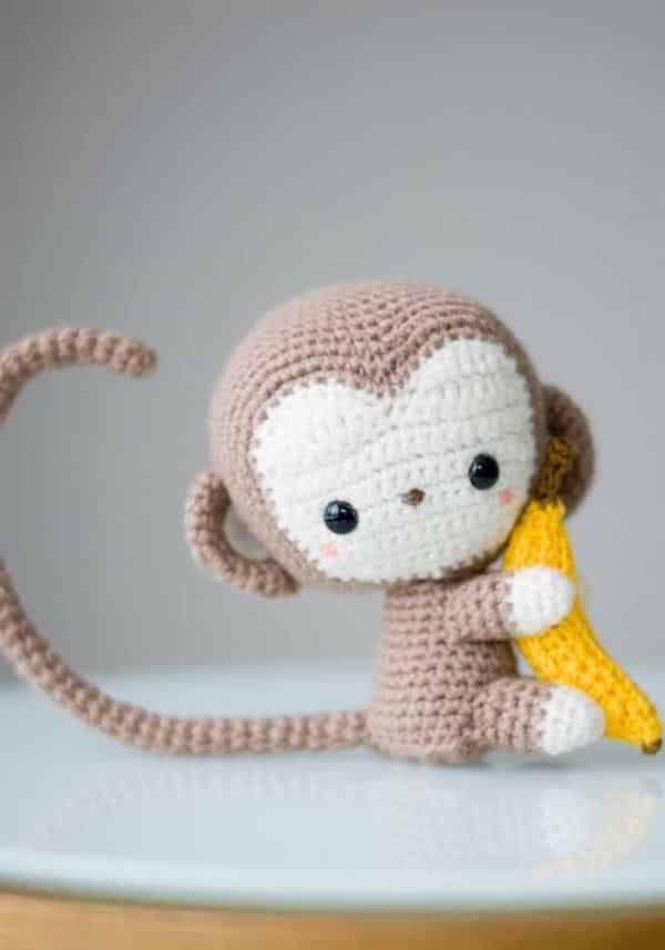 macaquinho Amigurumi