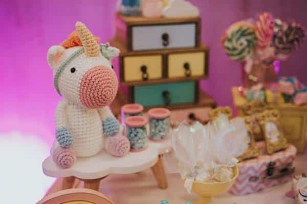 decoracao amigurumi festa