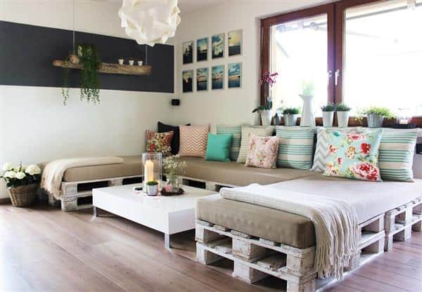 decoração com pallet