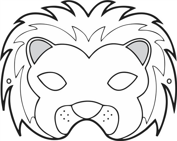 mascara leão