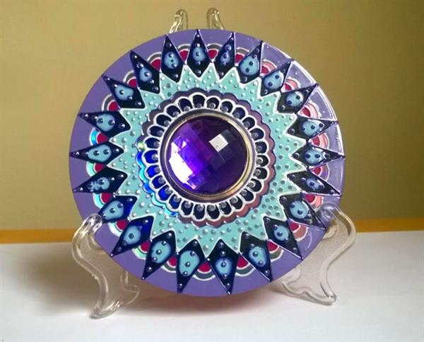 Artesanato-com-CD mandala