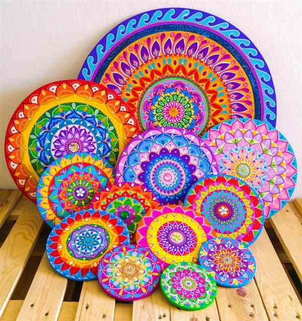 mandala em mdf