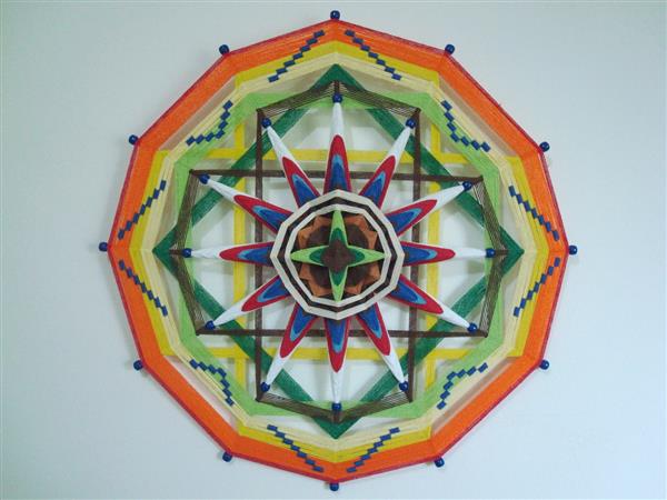 mandala de linhas