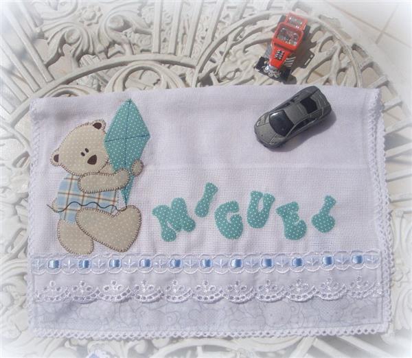 fralda com apliques