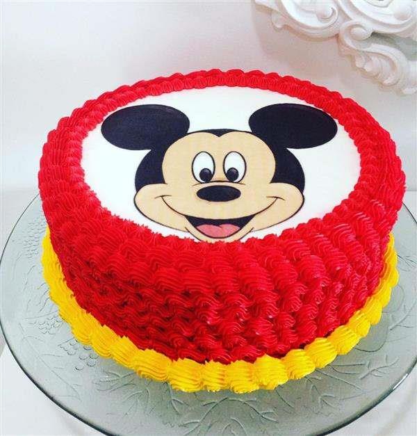 bolo-mickey-chantilly-papel de arroz