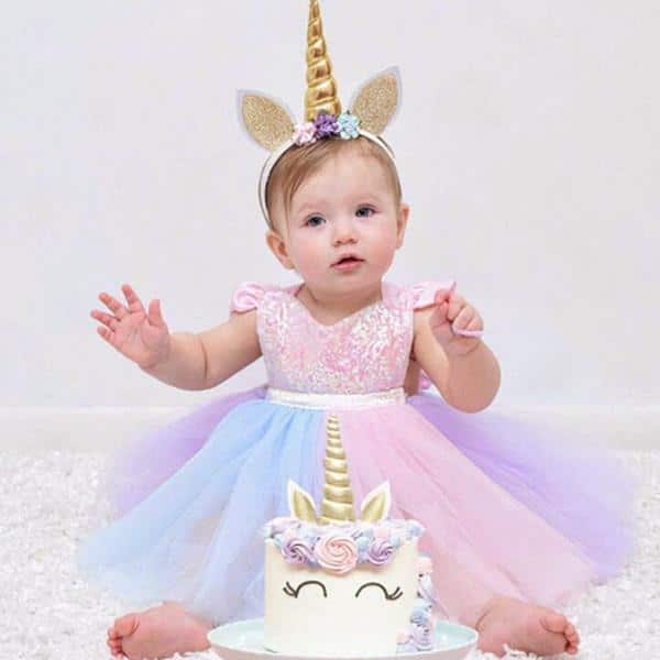 roupa unicornio 1 ano