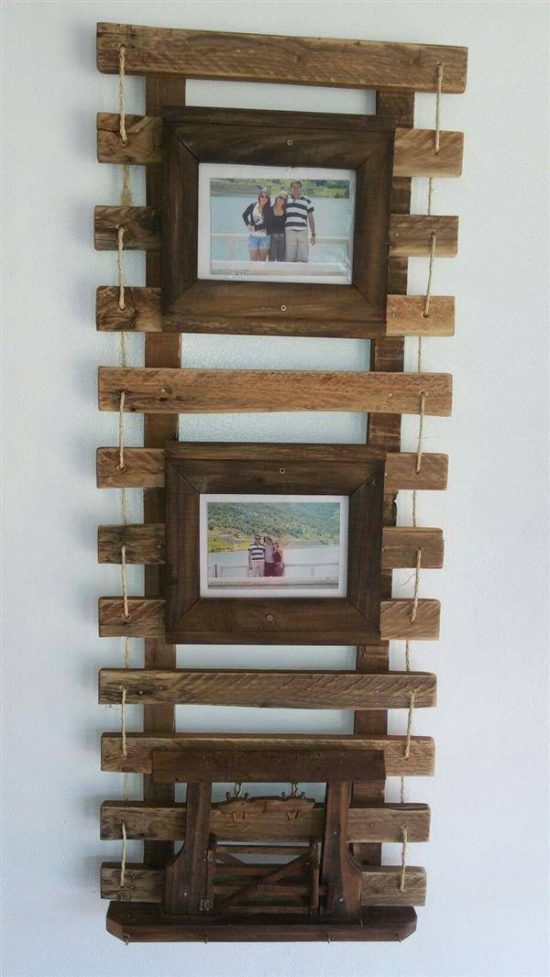 Porta retrato de parede artesanal: 20 ideias - Artesanato Passo a Passo!