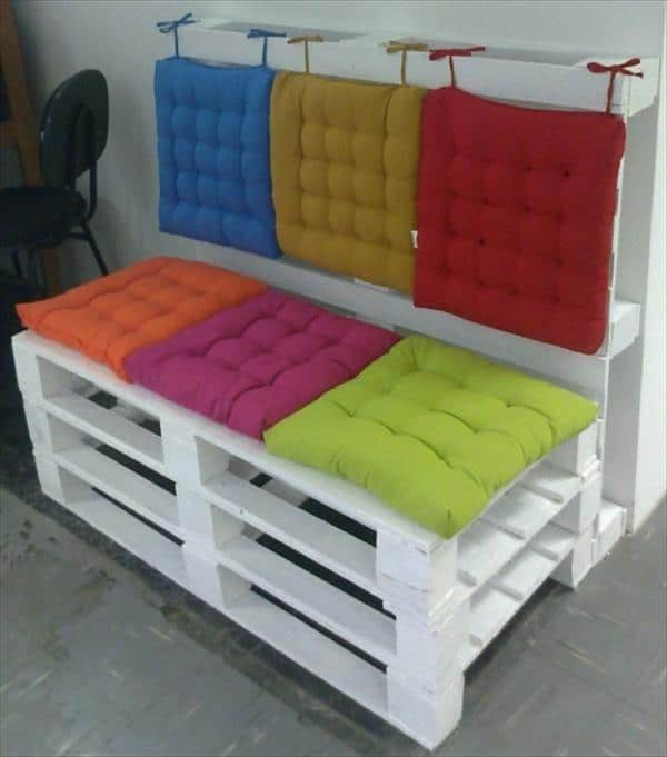 almofada individual futon