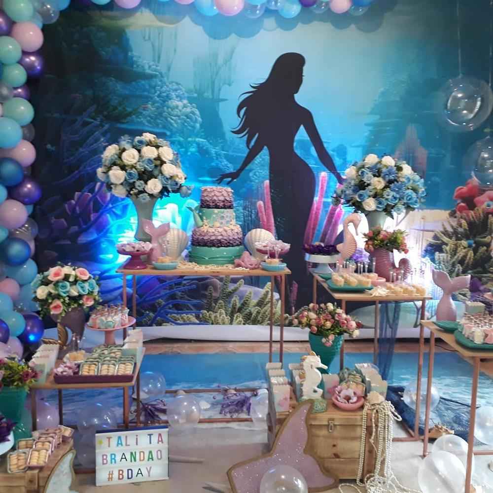 festa sereias 15 anos 