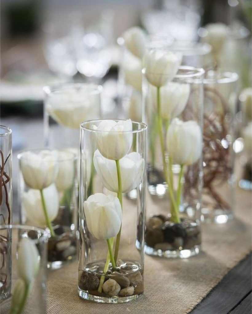 Centro de mesa para casamento: +30 ideias encantadoras - Artesanato ...