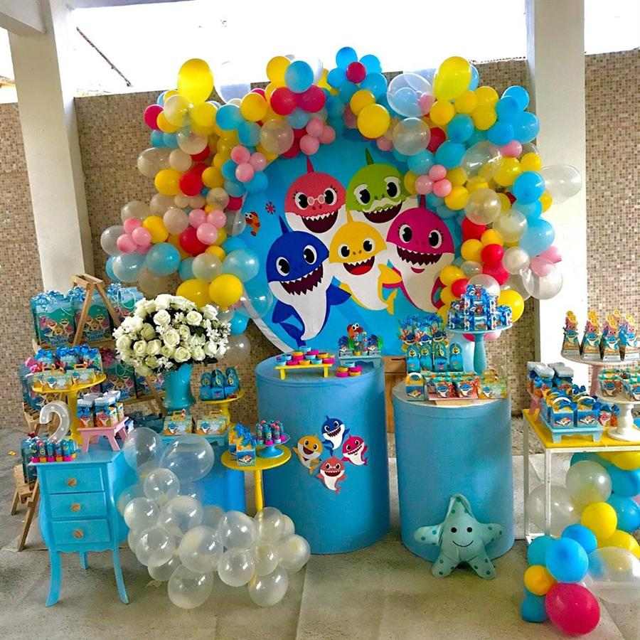 Festa babyshark minetable