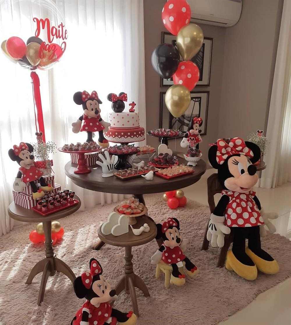 Festa minnie vermelha