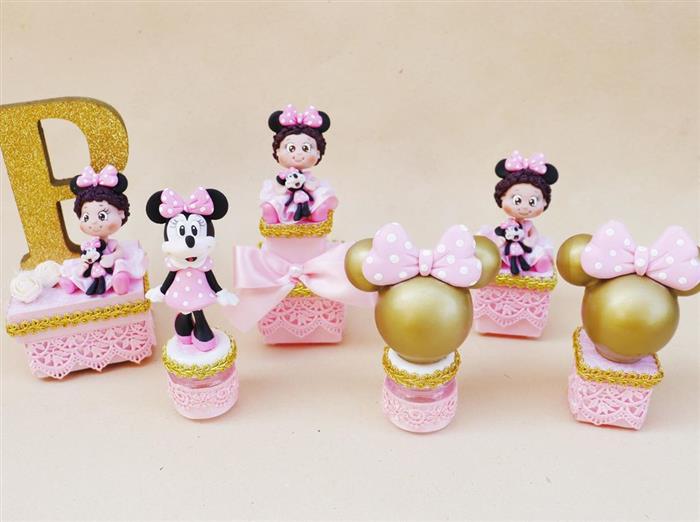 Modelos de lembrancinhas da Minnie rosa 