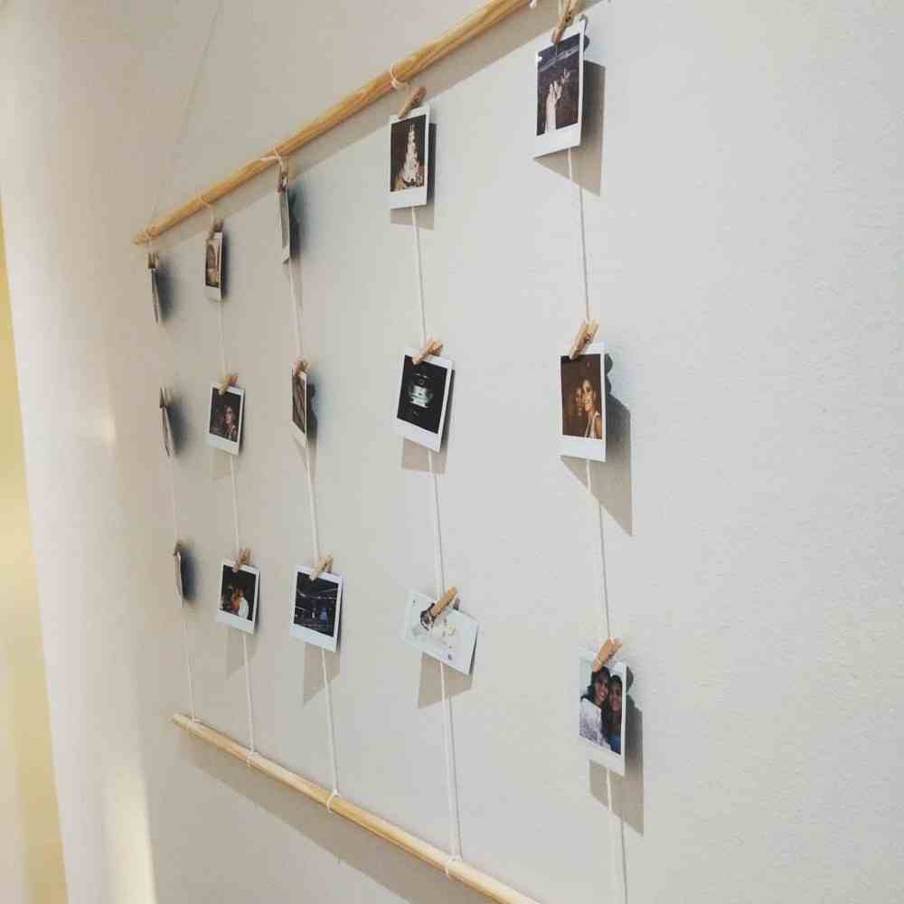 fotos na parede