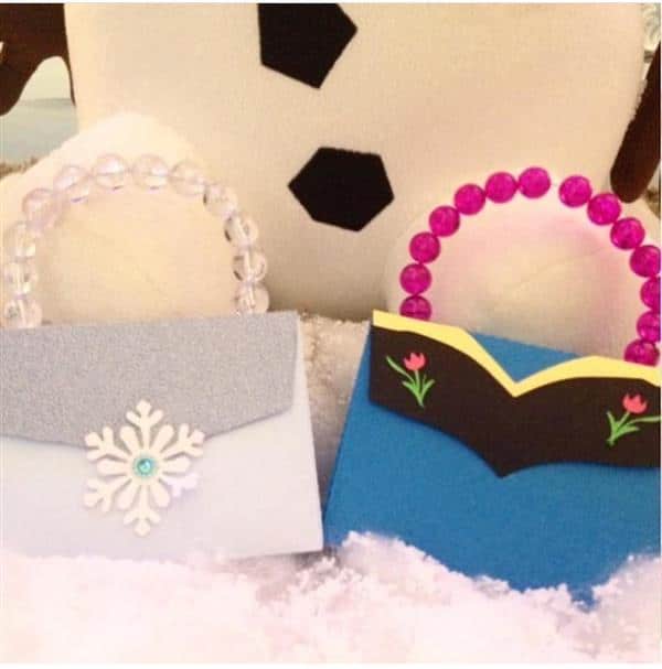 bolsinha de eva da frozen