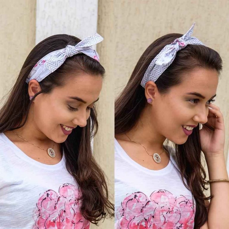 Tiara de pano para cabelo +30 modelos e Como fazer Artesanato Passo