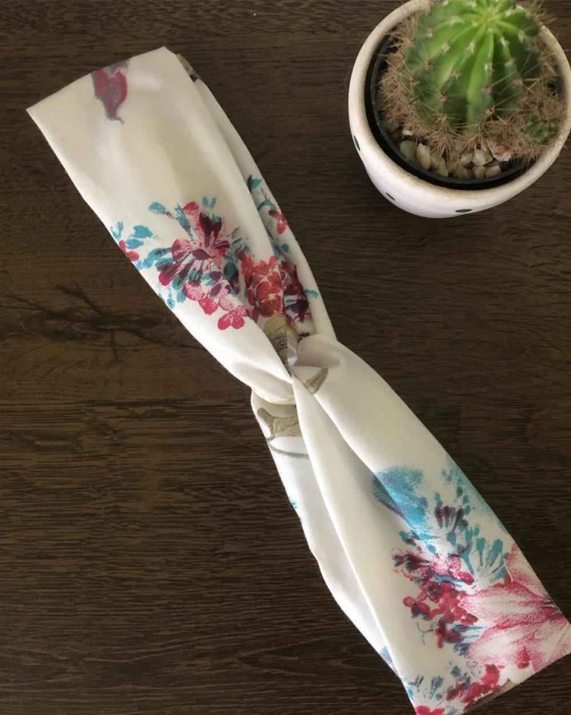 Tiara de pano para cabelo +30 modelos e Como fazer Artesanato Passo