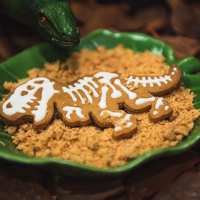 biscoitos dinossauro