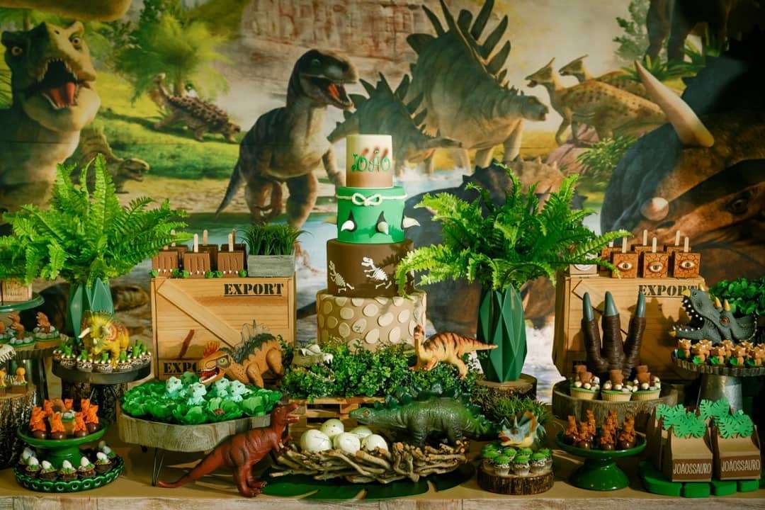 Festa Dinossauro: +67 Ideias para Decorar sua Festa