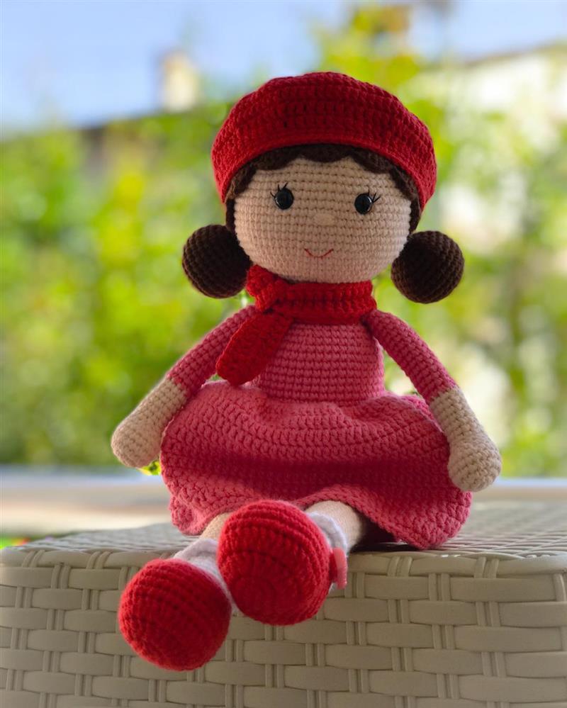 boneca amigurumi