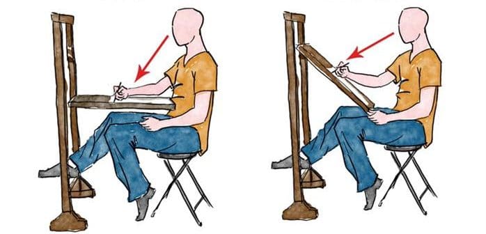 postura para desenhar