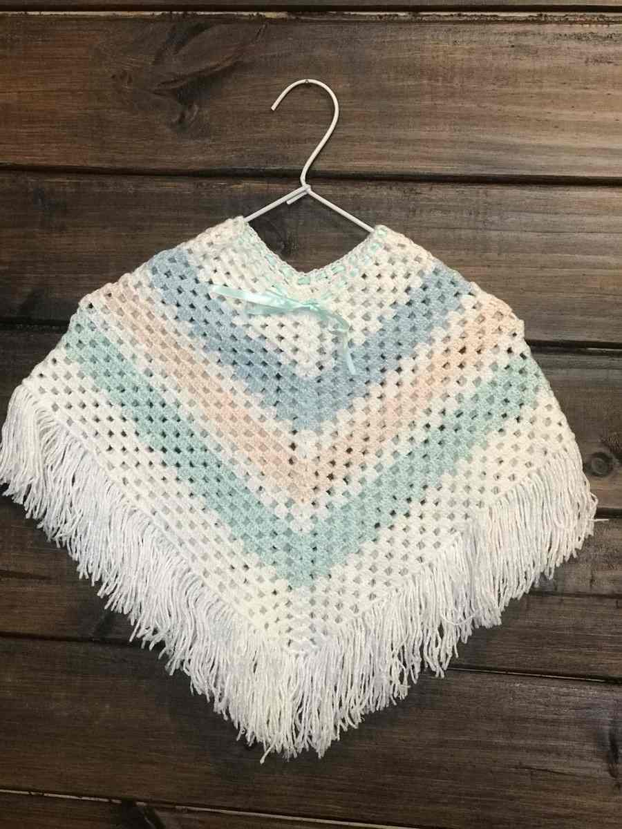 poncho para bebe