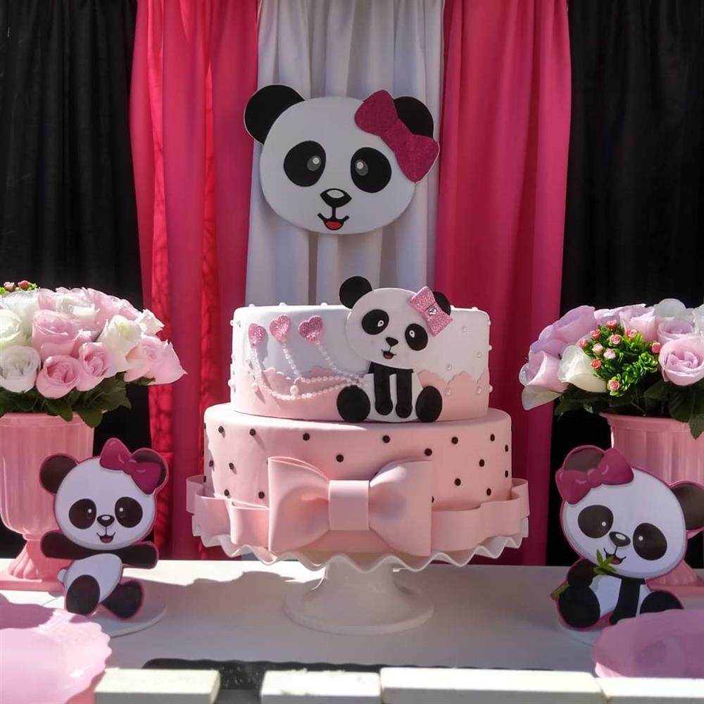 tema panda rosa