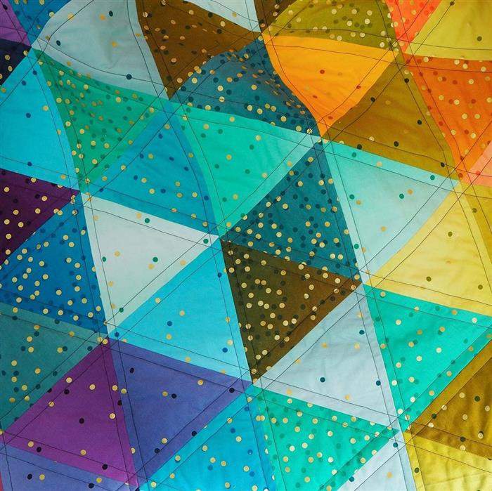 quilting para iniciantes triangulo