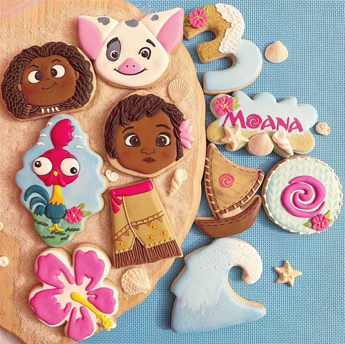 biscoitos personalizados moana