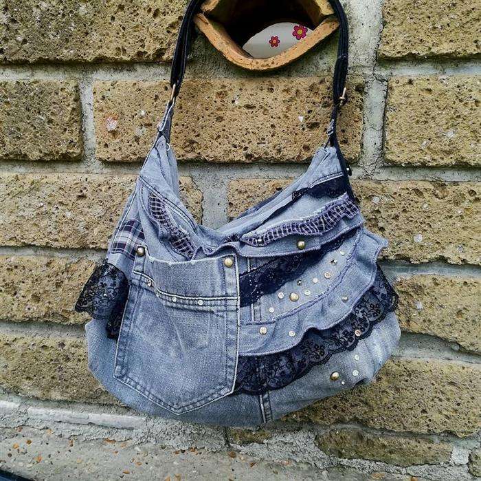 bolsa personalizada jeans