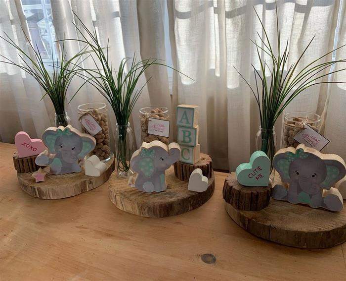 elefantinhos para decoração