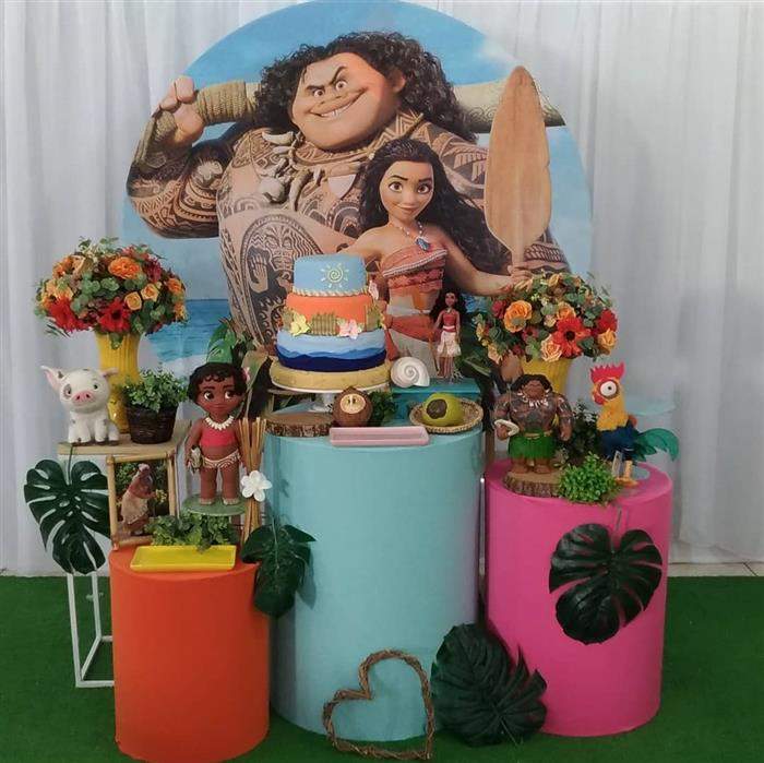 festa de moana infantil