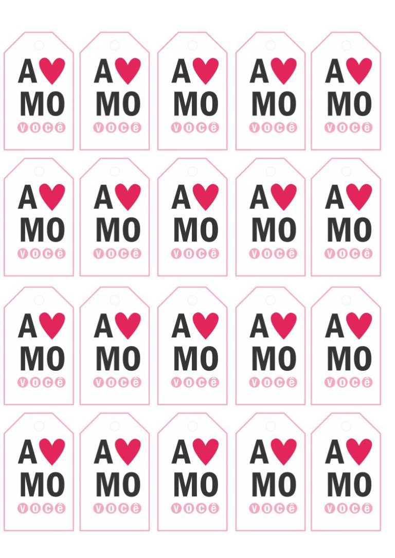 Tags para imprimir como criar e editar seus próprios moldes grátis