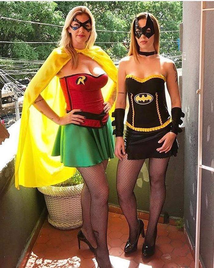 fantasia robin e batgirl