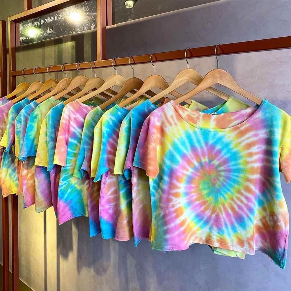 Cropped Tie Dye