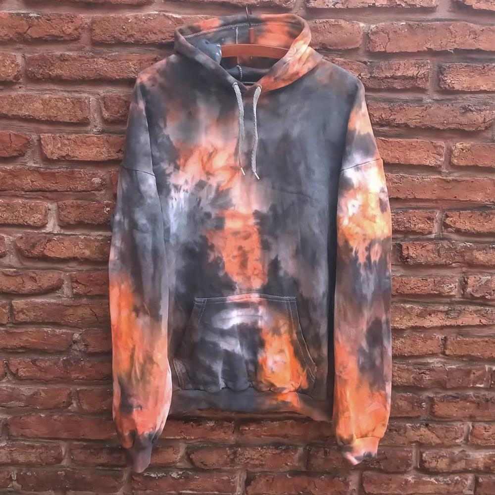 moletom tie dye masculino