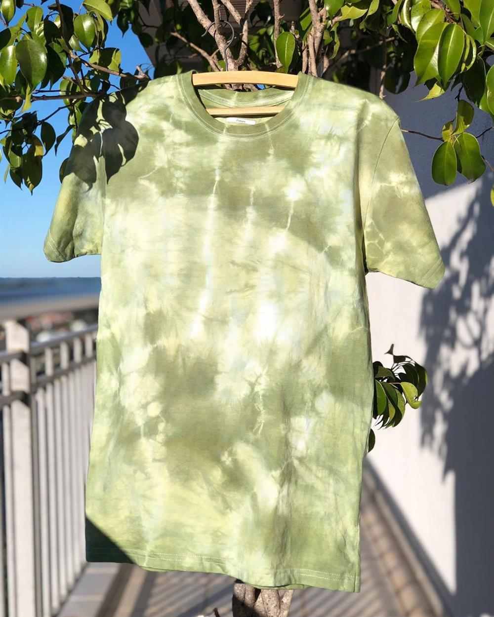 tie dye verde