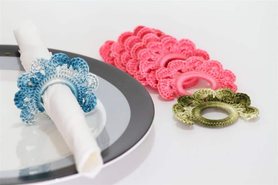 Porta guardanapo de crochê: como fazer + 50 ideias super criativas -  Artesanato Passo a Passo!