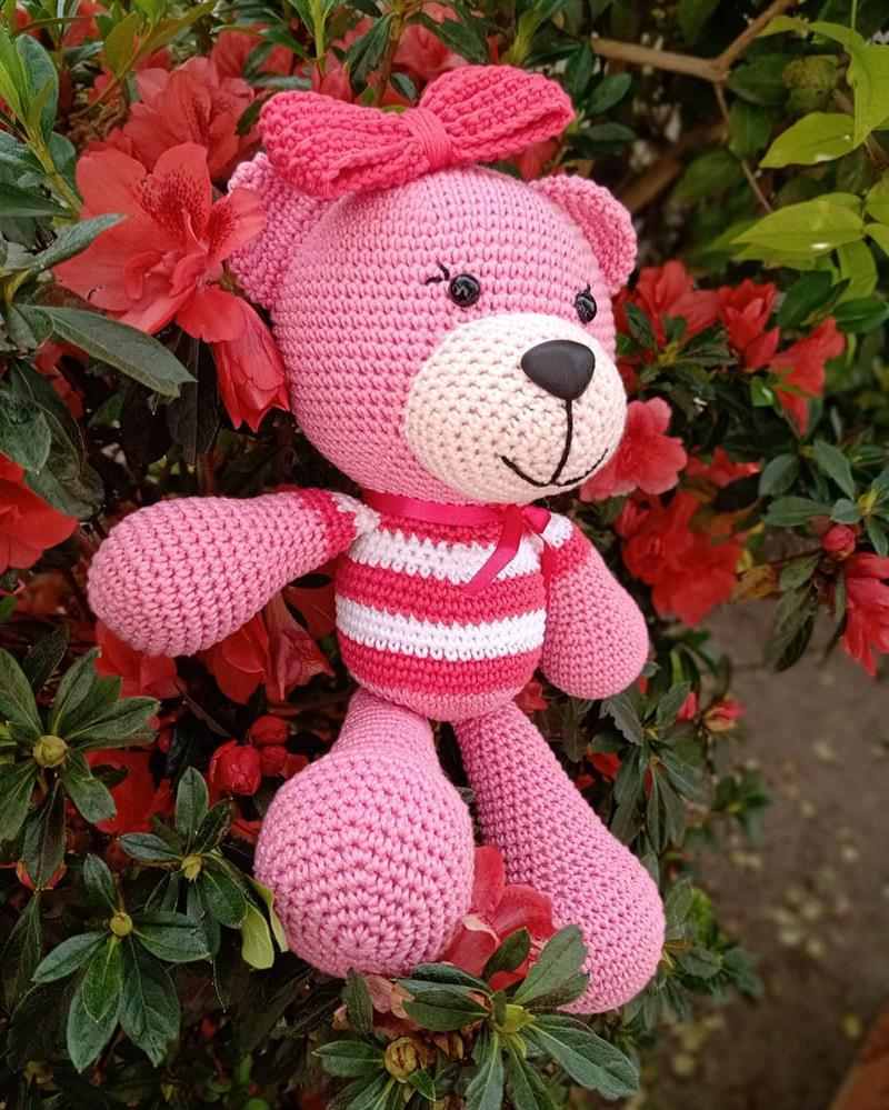 urso rosa