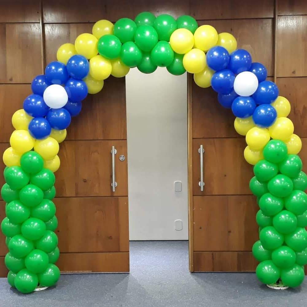arco de balões Brasil