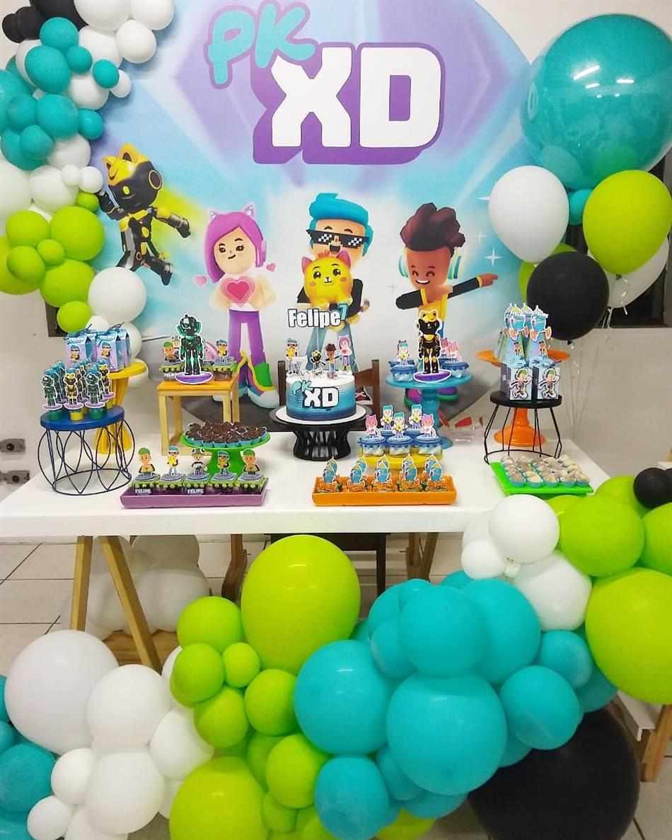 festa infantil com balões