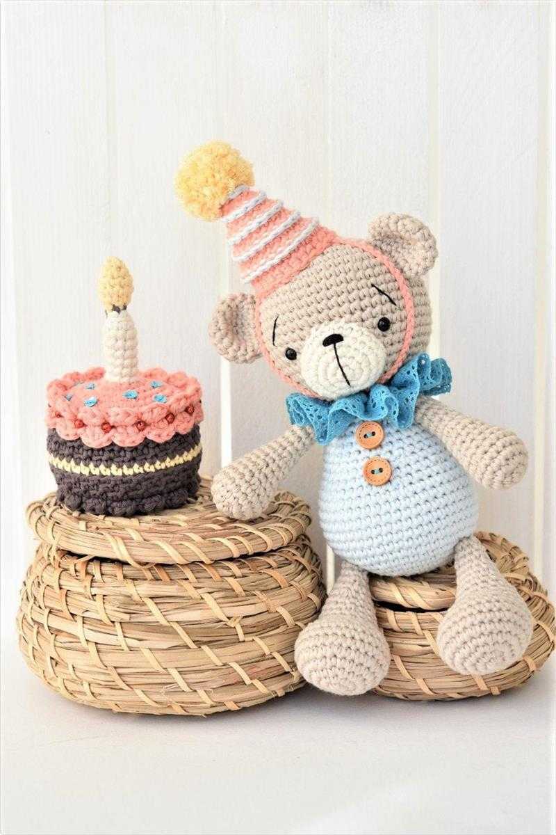 urso amigurumi de croche