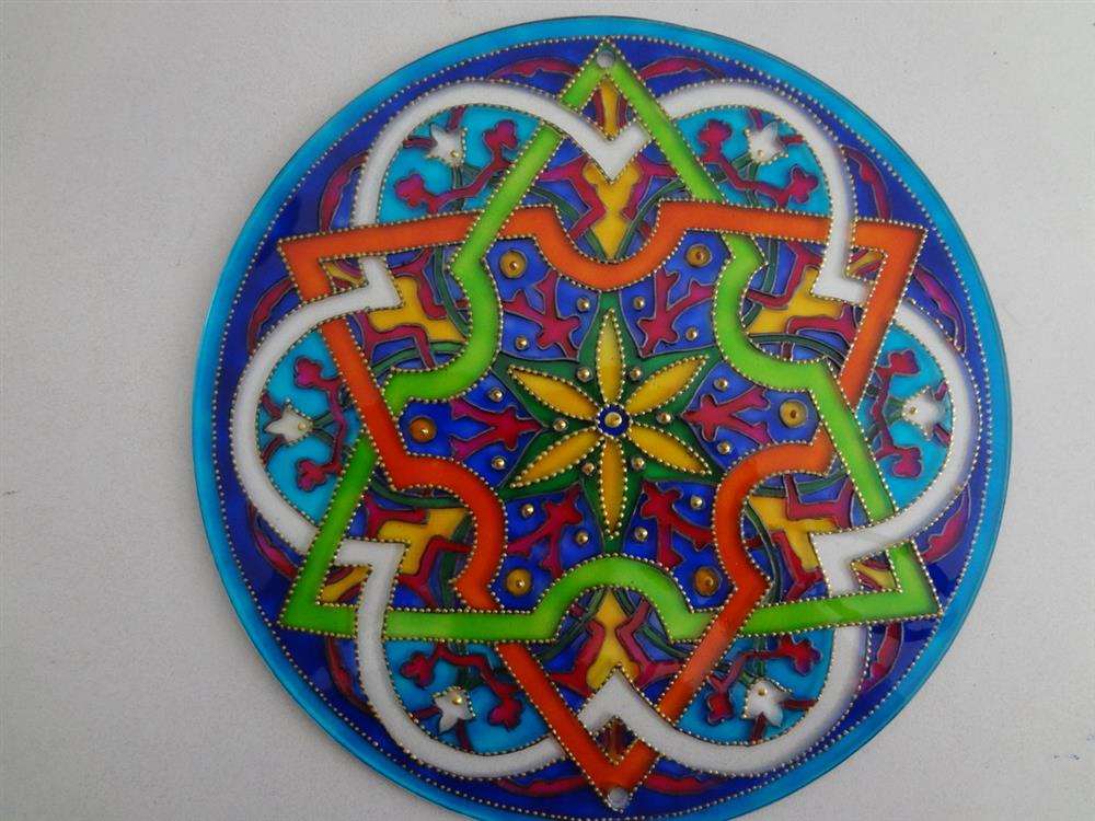 mandala vitral 