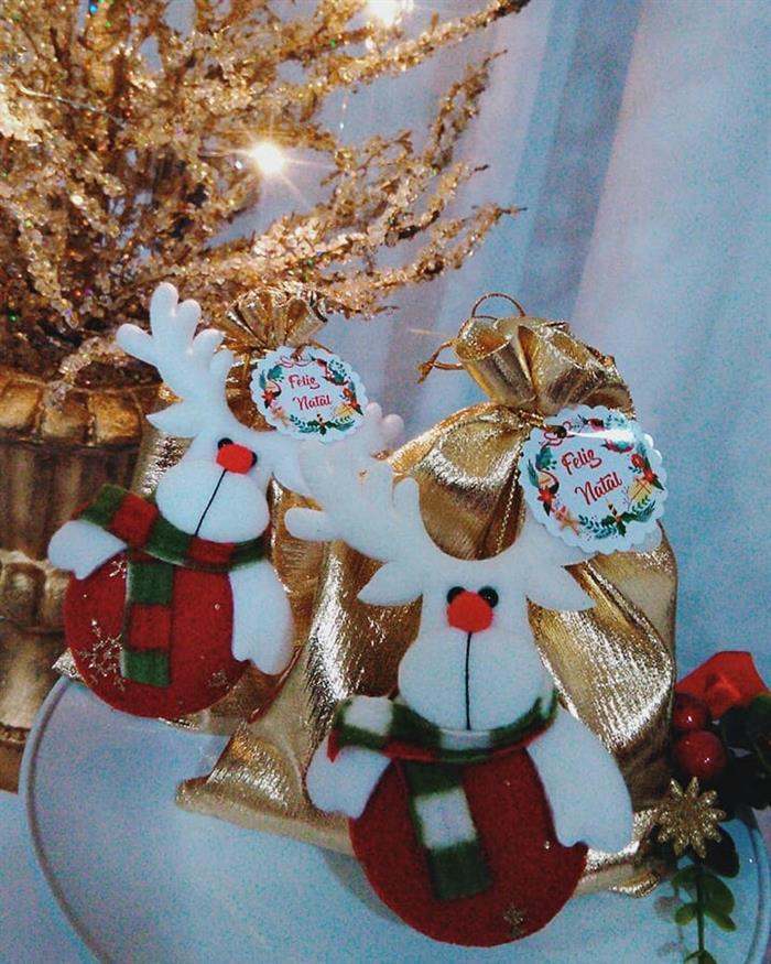 sacolinhas de natal decoradas