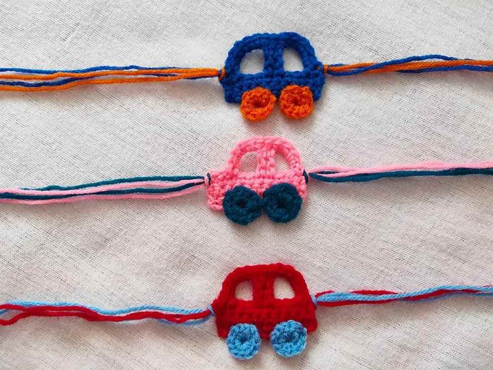 pulseira de croche para bebe